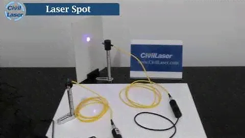 405nm 20mW Pigtailed Laser Diode Module