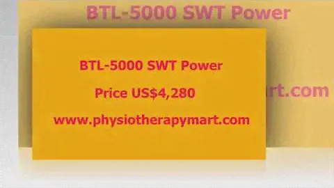 BTL-5000 SWT Power Shockwave Therapy US$4,280