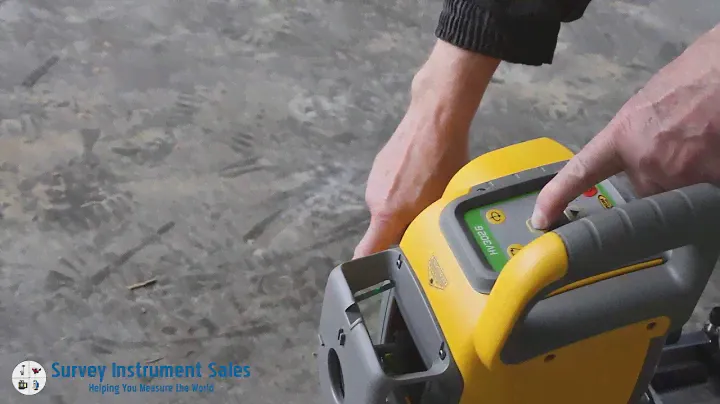 Spectra Precision HV302G Grade Matching Horizontal Vertical Green Beam Laser Level
