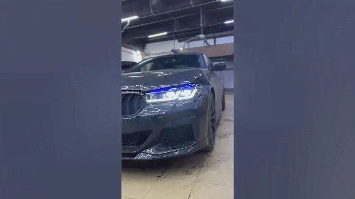 BMW G30 фары в стиле laser😈 #бмв #tuningbmw #обвес #bmwg30 #bmw_g30 #g30 #фары #тюнинг #matalex