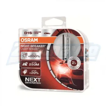 Ксеноновые лампы D1S 4600K Osram Xenarc Night Breaker laser +200%