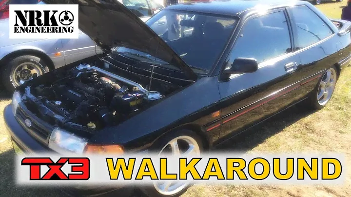 Ford Laser TX3 - Restomod project walkaround.
