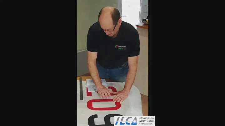 Laser Standard MK2 sail - How to place sail numbers and national letters