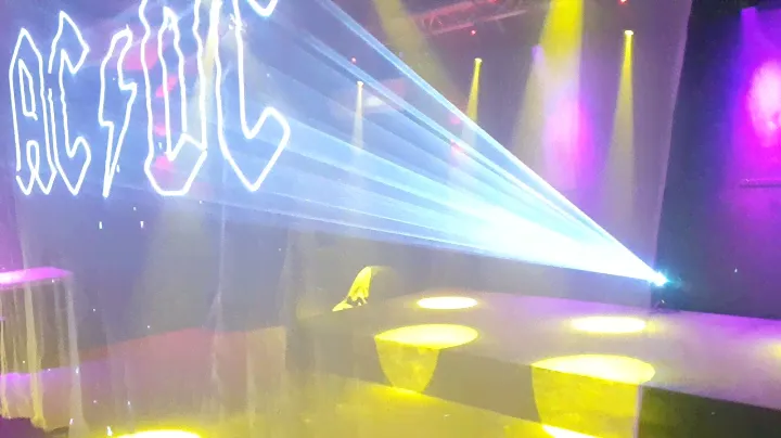 Visuals from the little Laser Cube in the air