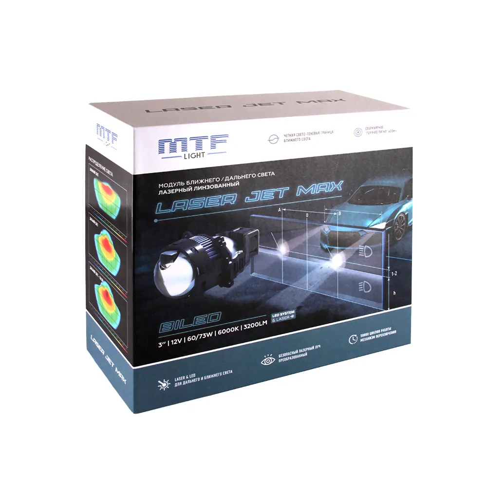 LASER JET MAX 3″ Laser & LED system