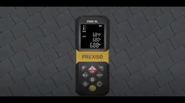 PREXISO P80E 8L 265ft Rechargeable Laser Distance Measure