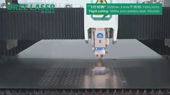 Oree laser & fiber laser cutting machine & "flight cutting"
