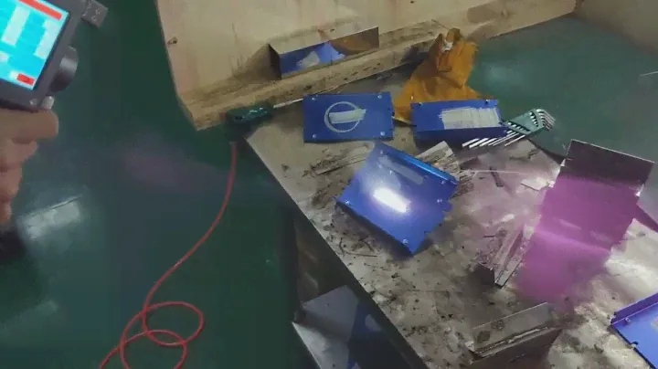 1500w Laser Cleaning Machine Test Video