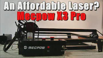 BUDGET LASER OPTION with Air Assist • Mecpow Laser Engraver X3 Pro
