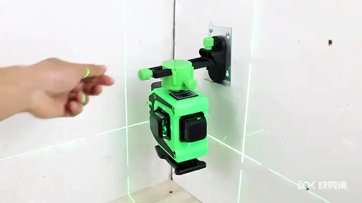 BIGGRIT 12 Green Lines 3D Laser Level Horizontal And Vertical Self Leveling Cross Line Laser Level