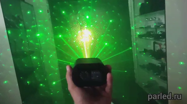 Лазерный проектор LASER 3in1 на аккумуляторе