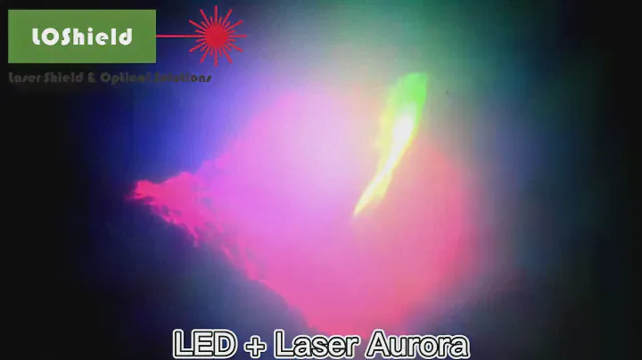 DJ Party Lights Stage Laser Northern Light Effect RG Disco Strobe Lighting with Remote Control