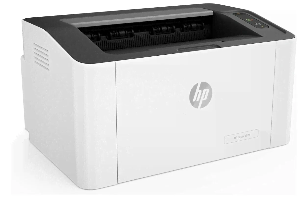 Принтер HP Laser 107a, белый/черный
