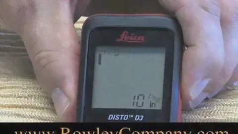 Laser Measurer Functions