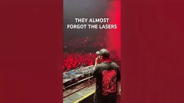THEY WERE LATE FOR THE LASER CUE & THE REACTION WAS INSANE 🤯
