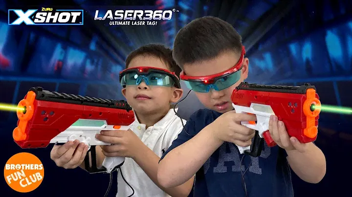 Play Laser Tag at Home with X-Shot Laser 360