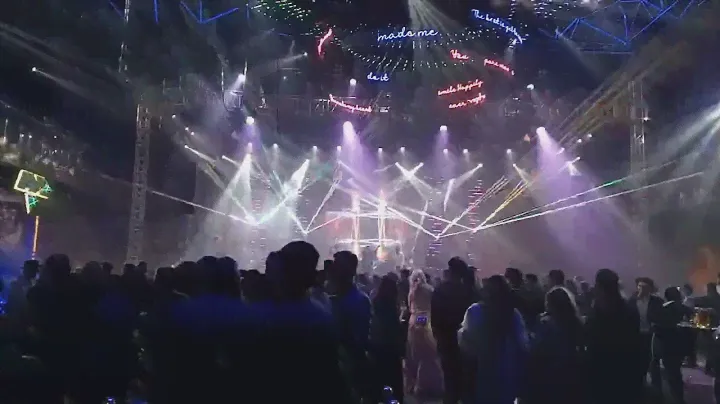 Gurgaon A dot Xs club laser light  show ✨✨💥
