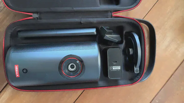Nebula Capsule 3 Laser, Portable Projector with the original stand