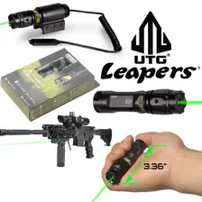 Лазерный целеуказатель UTG Compact Green Laser Weaver и Picatinny (зеленый)