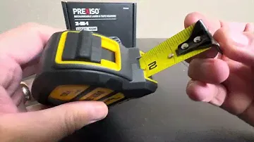 PREXISO 2 in 1 Laser Tape Measure, 135Ft Rechargeable Measurement Tool Review