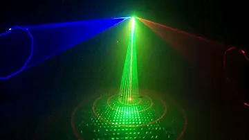 Лазерная светомузыка  Laser Stage Lighting 6 in 1