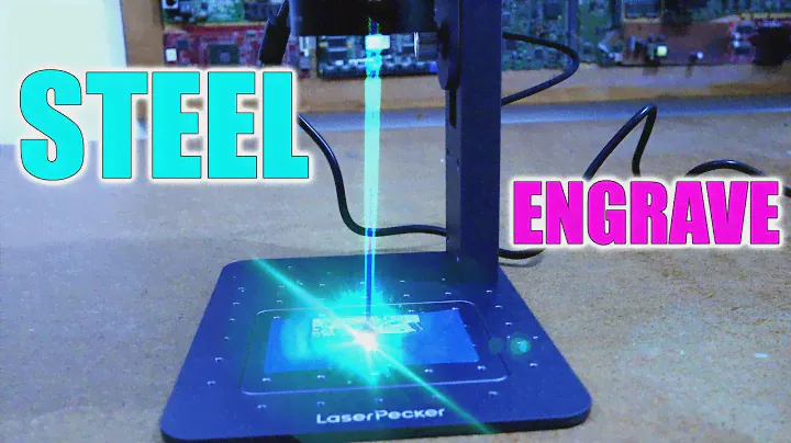Laser Pecker 3 - Engave on Steel, Copper and other METALS