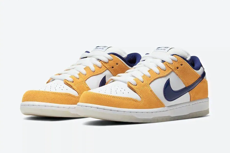 Nike SB Dunk Low Laser Orange песочно-белые кожа-нубук мужские (40-44)