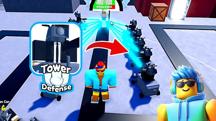 LAZER CAMERAMAN CAR QUÁ MẠNH!? Toilet Tower Defense