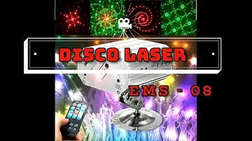 Disco Laser EMS-08 (Лазерный проектор)